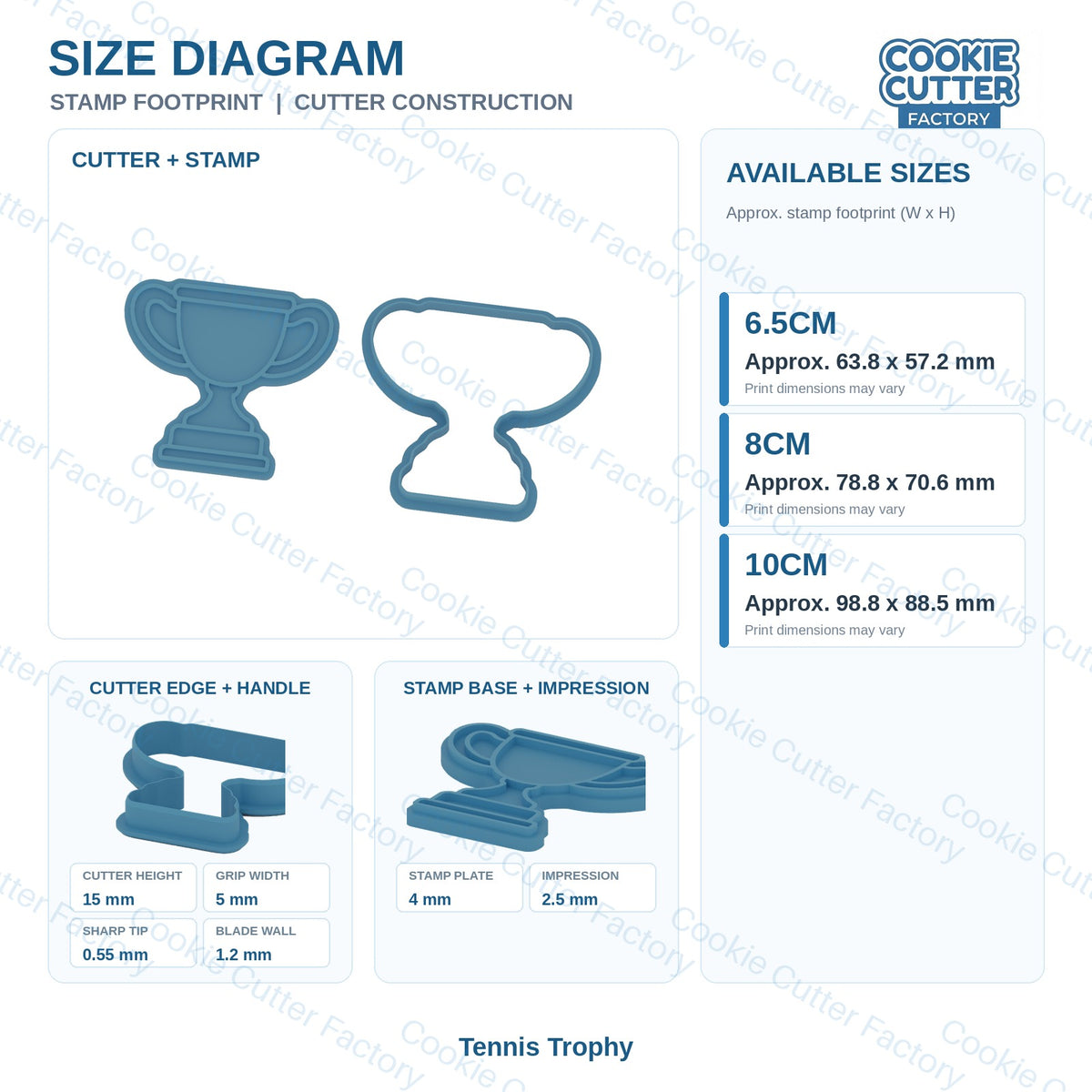 Tennis Cookie Cutter and Embosser Set - 6 Designs | CCF_APPROVED_MEDIA_V1:8:918a50b8fe7422b7a40b805ce74338f3a844928096adb48a0d1b7b84e7b3950d