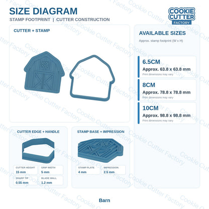 Little Farm Friends Cookie Cutter and Embosser Stamp Set - 6 Designs | CCF_APPROVED_MEDIA_V1:8:56adef72ec4f85884490d5896b970eb6898556655270c0c4dd615f92ae6c5d36