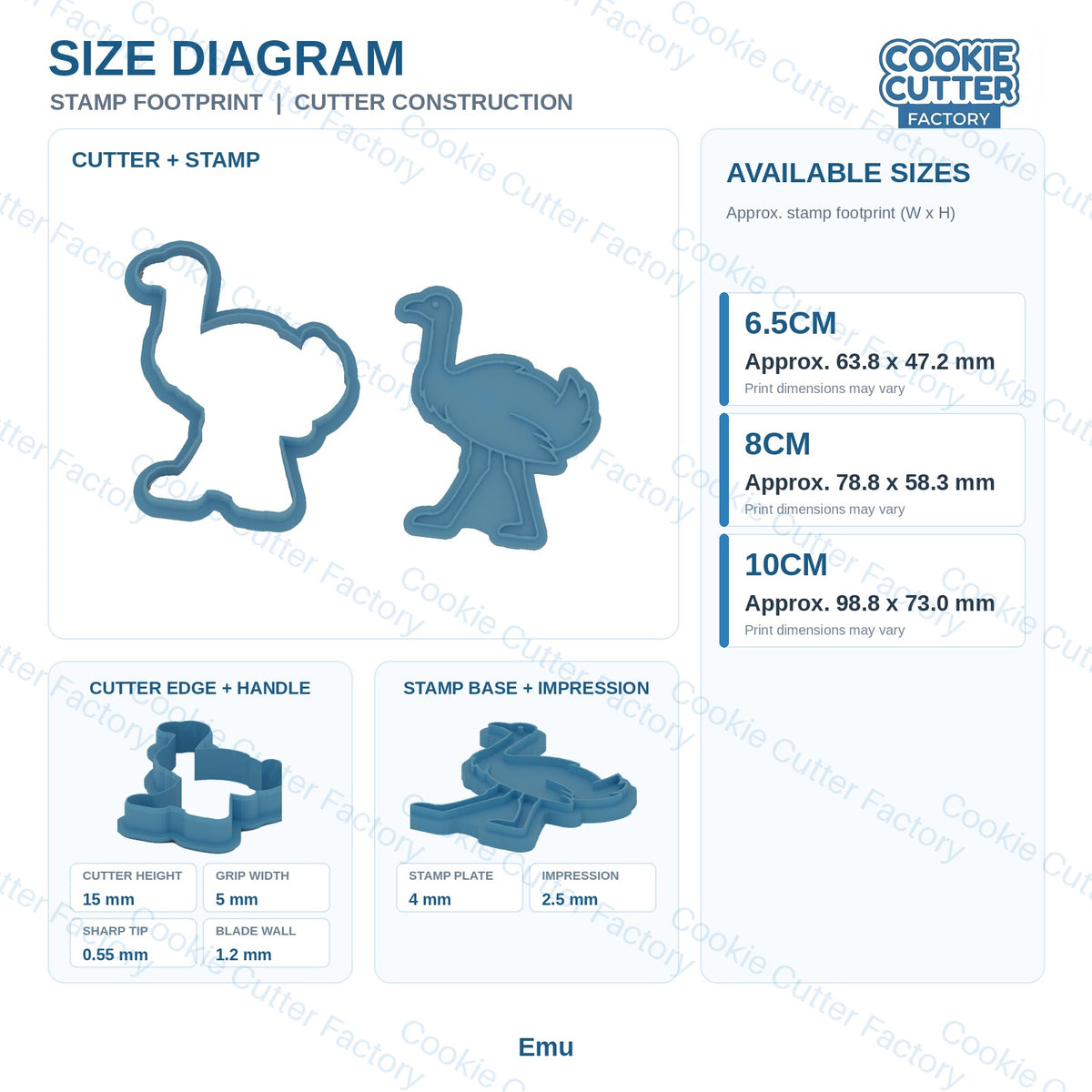 Australian Animal Friends Cookie Cutter and Embosser Stamp Set - 7 Designs | CCF_APPROVED_MEDIA_V1:8:608583ce6efd9ca4c6225a1ced38747a465f5392bffb2f58d93c900331c6ffc4