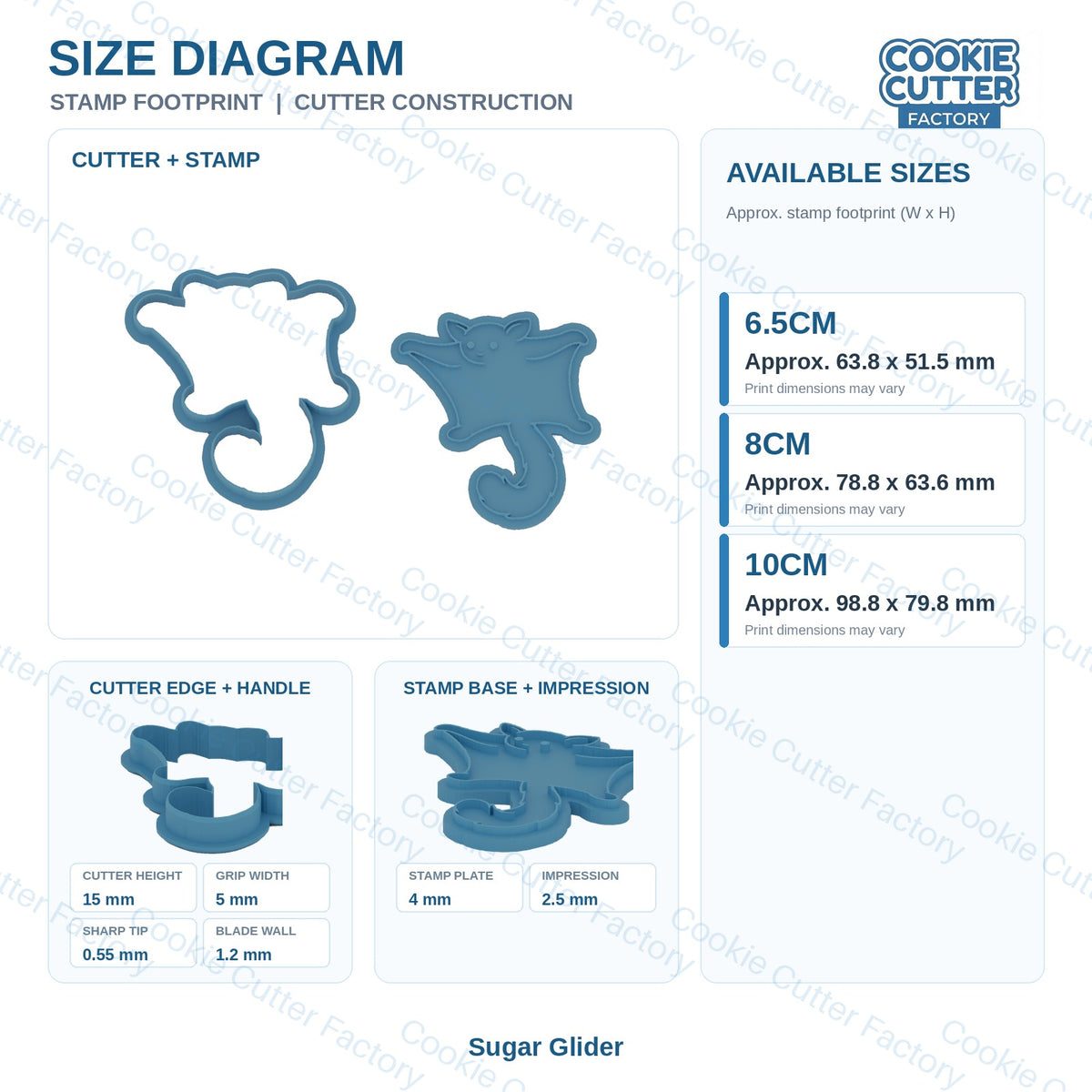 Australian Animal Friends Cookie Cutter and Embosser Stamp Set - 7 Designs | CCF_APPROVED_MEDIA_V1:9:3e43d1e1d0009752ef1aeae8a1858c33294f189357a45381c0ef7c4c2f773c9f
