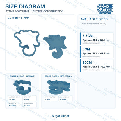 Australian Animal Friends Cookie Cutter and Embosser Stamp Set - 7 Designs | CCF_APPROVED_MEDIA_V1:9:3e43d1e1d0009752ef1aeae8a1858c33294f189357a45381c0ef7c4c2f773c9f