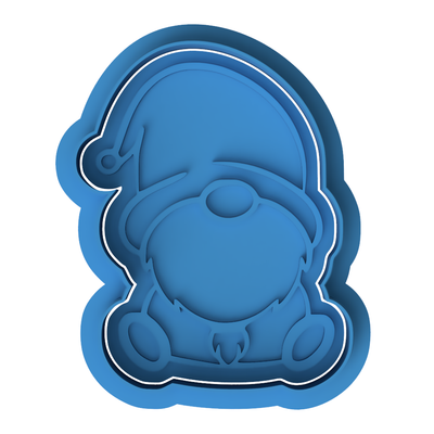 Christmas Gnome Cookie Cutter & Embosser