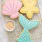 Mermaid Under the Sea Cookie Cutter and Embosser Set (Set of 3)