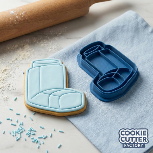 Ventolin Asthma Inhaler Cookie Cutter and Embosser Set – Medical Awareness Baking Tool