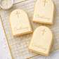 Christening Arch Cookie Cutter and Embosser Set – Religious Celebration Baking Tool