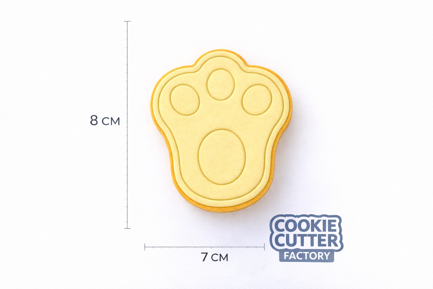 Easter Bunny Paw Cookie Cutter and Embosser Set – Easter Collection