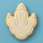 Dinosaur Footprint Cookie Cutter & Embosser – Dino Track Biscuit Stamp