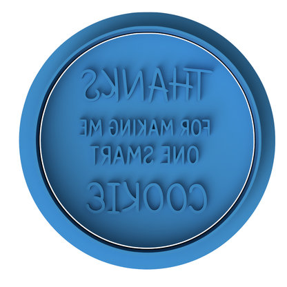 Smart Cookie Embosser Stamp | Teacher Thank You Gift, Appreciation, School