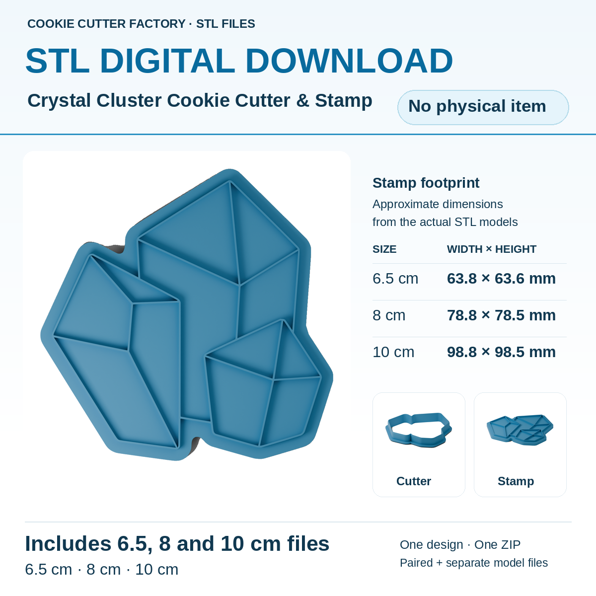 Crystal Cluster Cookie Cutter & Stamp — All Sizes STL Download | CCF_APPROVED_MEDIA_V1:1:4c228f97d309fbd42d104ee44b2479f99e5c4194b9520a85fe1d03b8ebfb7432