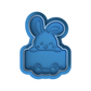 Easter Bunny with Plaque Cookie Cutter and Embosser Set – Easter Collection