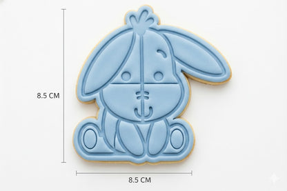 Classic Nursery Storybook Characters Cookie Cutter and Embosser Set – Set of 4 Baking Tools