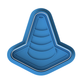 Construction Traffic Cone Cookie Cutter and Embosser Stamp | Builder Safety Zone, Road Work