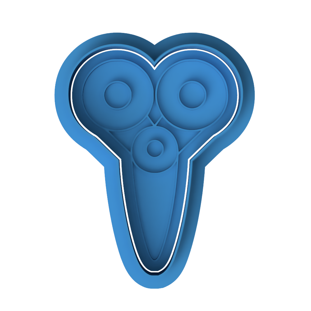 Scissors Cookie Cutter & Embosser – Teacher & Craft Cookie Design