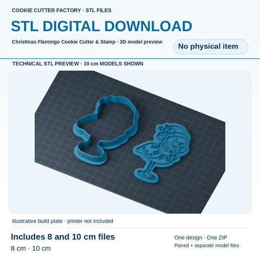 Christmas Flamingo Cookie Cutter & Stamp — All Sizes STL Download | CCF_APPROVED_MEDIA_V1:2:07b3bcbe3129858e00612880604afefa7f08fd0752fb93934f9c00012e8b3dbc