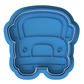 Cute School Bus Cookie Cutter and Embosser Stamp Set | Back to School, Wheels