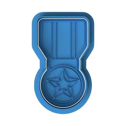 Military Service Medal Cookie Cutter and Embosser Set – Honor and Valor Series