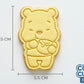 Classic Nursery Storybook Characters Cookie Cutter and Embosser Set – Set of 4 Baking Tools