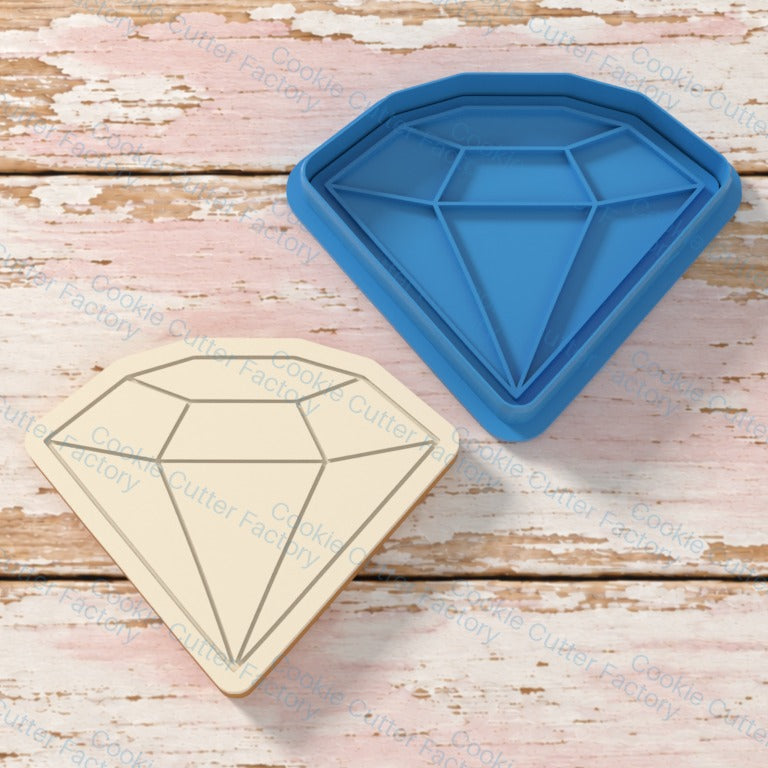 Brilliant Cut Faceted Gemstone Cookie Cutter and Embosser Stamp - All Sizes STL Download | CCF_APPROVED_MEDIA_V1:3:dd3536fccab819c3f34860c2f61fd51ba884c9ff269e0509491fb11c49c7bb05