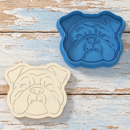 Smiling Bulldog Head Cookie Cutter and Embosser Stamp - All Sizes STL Download | CCF_APPROVED_MEDIA_V1:3:a63e3e5f66a2e0886a1f66aabe186b9c66da90e7c54556c9dc17dba7b1761b72