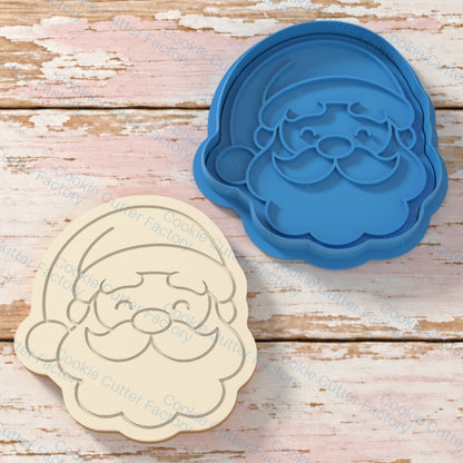 Cheerful Santa With Curved Eyes Cookie Cutter and Embosser Stamp - All Sizes STL Download | CCF_APPROVED_MEDIA_V1:3:7fb1863cb8d4aa929f01ac3b3c08940546213b5e6c8909e5eb7b476494cf297f