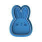 Cute Bunny Face Cookie Cutter and Embosser Stamp | Easter Rabbit Head, Animal Whiskers, Spring