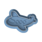 AIRPLANE V2 Cookie Cutter & Embosser Stamps Set Transportation