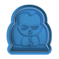 Boss Baby Cookie Cutter & Embosser – Cartoon Baby in Suit Cookie Stamp