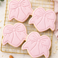 Heart Bow Ribbon Cookie Cutter and Embosser Stamp | Coquette Aesthetic, Valentine's Day, Cute Gift