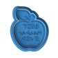 Best Teacher Ever Cookie Cutter | Apple Embosser for Teachers