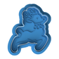 Reindeer Cookie Cutter & Embosser Christmas