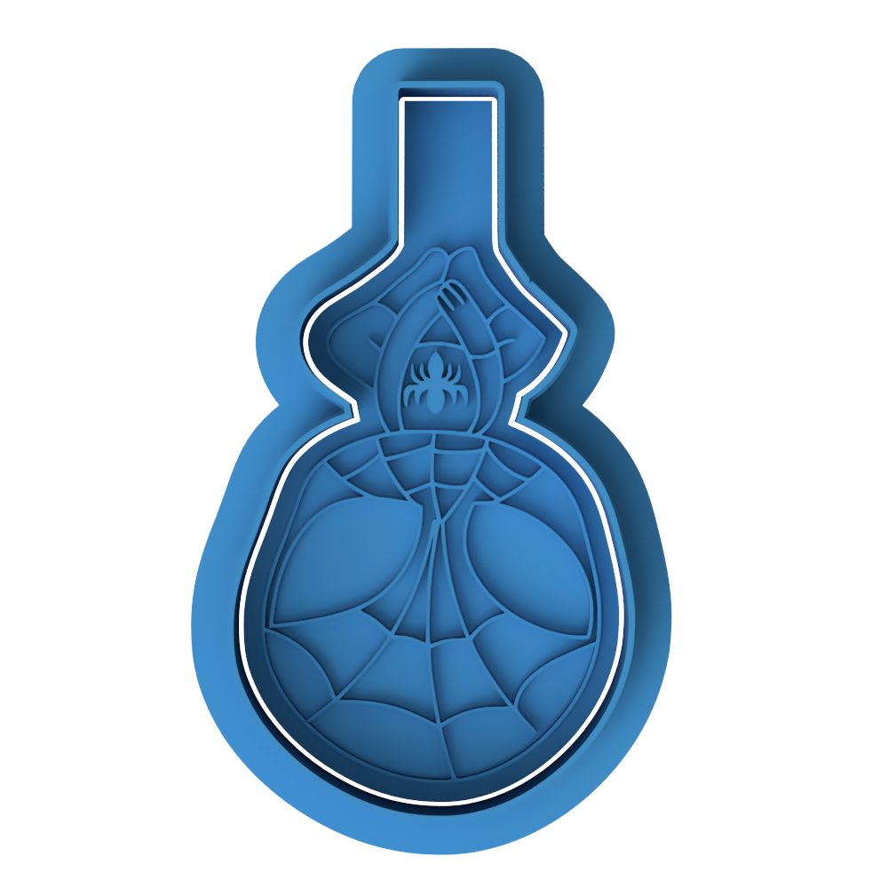 Spider-Man Swinging Cookie Cutter with Embosser