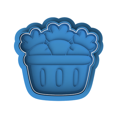 Easter Carrot Basket Cookie Cutter and Embosser Set – Easter Collection