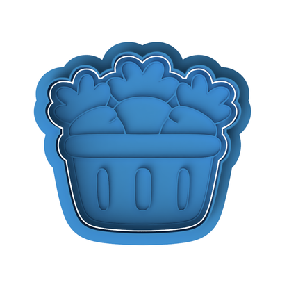 Easter Carrot Basket Cookie Cutter and Embosser Set – Easter Collection