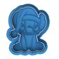 Christmas Stitch Cookie Cutter and Embosser Set | Santa Stitch Cookie Stamp | Disney Holiday Baking | Lilo and Stitch Cookie