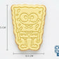 SpongeBob Style Character, Patrick and Pineapple House Cookie Cutter Set – Bikini Bottom Baking Tools