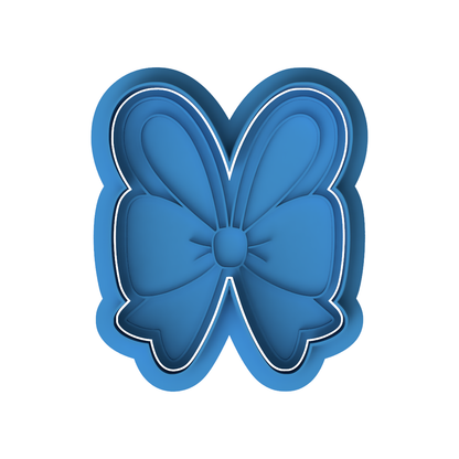Easter Bunny Ears Bow Cookie Cutter and Embosser Set – Easter Collection