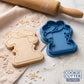 Cowboy Hat First Birthday Cookie Cutter and Embosser Set – Western Rodeo Theme Baking Tool