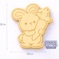 Easter Bunny with Giant Carrot Cookie Cutter and Embosser Set – Easter Collection