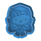 Hello Kitty Graduation Cookie Cutter and Embosser Stamp Set | Sanrio, Grad Cap, Cute