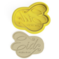EID MUBARAK Cookie Cutter and Embosser Stamp Set religious