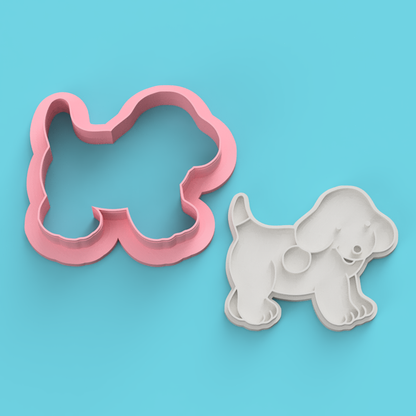 Spot the Dog Cookie Cutter & Embosser Stamps Set kids tv movie gaming