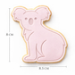 Cute Koala Cookie Cutter and Embosser Stamp | Australian Wildlife, Animal Party