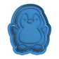 Cute Penguin Cookie Cutter and Embosser Stamp Set | Winter, Christmas, Kawaii