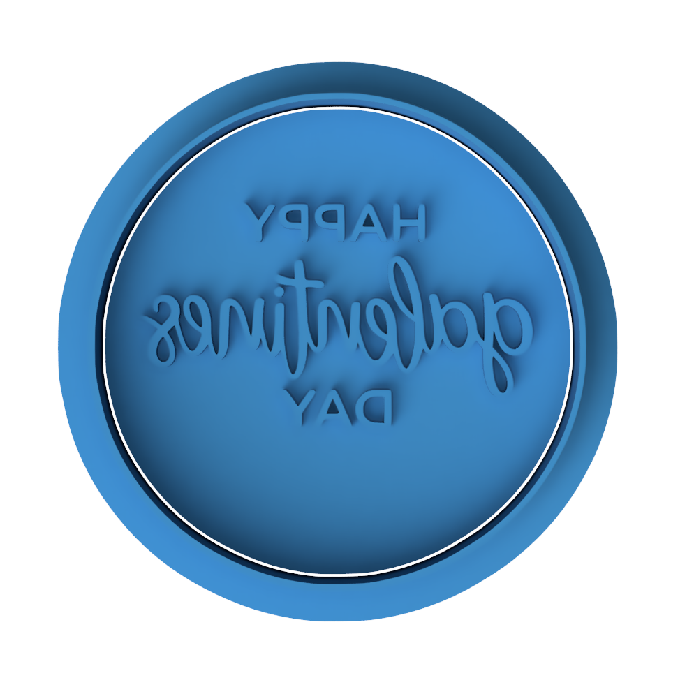 Happy Galentine's Day Cookie Cutter and Embosser Stamp | Girls Night, Best Friend Gift, BFF Valentine