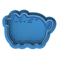 Chubby Cat (Pusheen) Cookie Cutter & Embosser Stamp