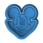 Vampire Mickey Mouse Cookie Cutter & Embosser – Halloween Cartoon Biscuit Stamp