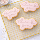 Thank You Script Cloud Cookie Cutter and Embosser Set – Elegant Appreciation Baking Tool