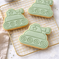 Military Tank Cookie Cutter and Embosser Set – Army Series