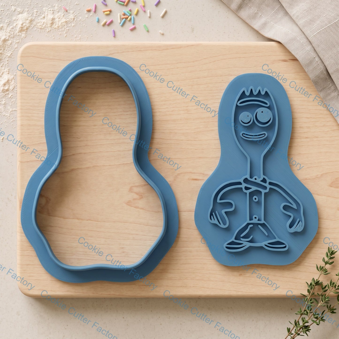 Toy Story Characters Cookie Cutter and Embosser Stamp Set