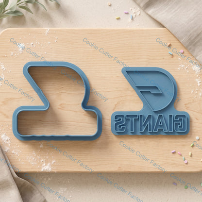 Giants Cookie Cutter and Embosser Stamp | Game Day, Footy Fan, Grand Final Party